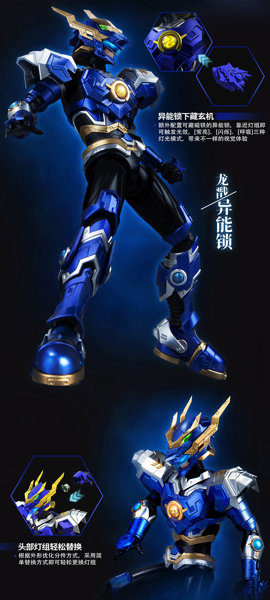 YI LI CHUANG WAN ULTRA BEAST FORCE 龍せん（りゅうせん） （Devin）×ドラゴンバイク 1/12スケール プラスチックモデルキット