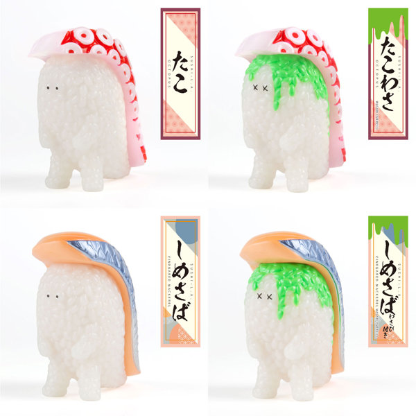 【BOX販売】寿司怪獣 スシエルエー リアル寿司サイズ フィギュアコレクション3 （全8種＋2） 1BOX:8個入