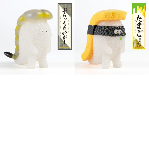 【BOX販売】寿司怪獣 スシエルエー リアル寿司サイズ フィギュアコレクション3 （全8種＋2） 1BOX:8個入