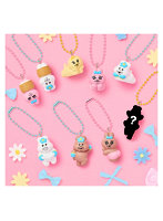 【BOX販売】おぱんちゅうさぎ×んぽちゃむ チョコがけビスケット マスコットつき （全9種） 1BOX:10個入