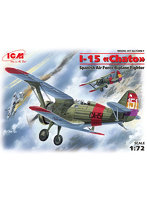 72061 1/72 ポリカルポフ I-15 ‘チャト’ （スペイン内戦）