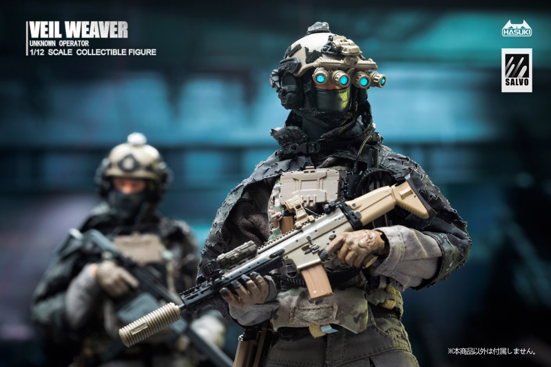 SALVOシリーズ SA04 ヴェイル・ウィーバー 1/12 完成品アクションフィギュア