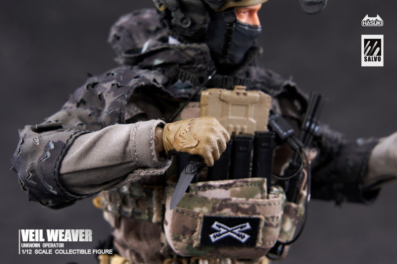 SALVOシリーズ SA04 ヴェイル・ウィーバー 1/12 完成品アクションフィギュア
