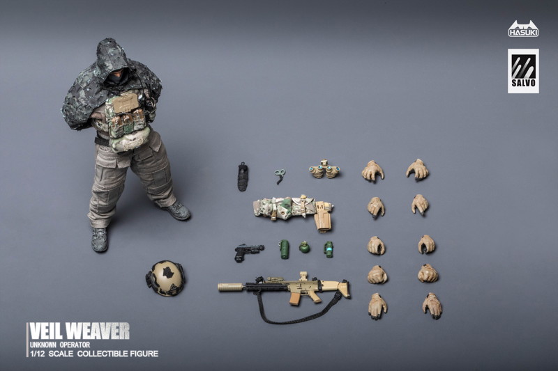 SALVOシリーズ SA04 ヴェイル・ウィーバー 1/12 完成品アクションフィギュア