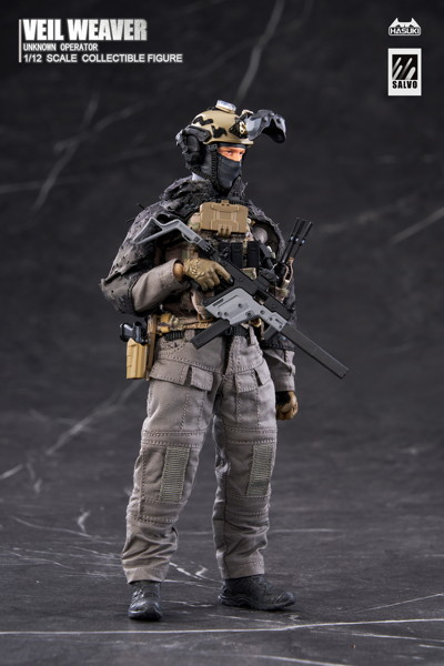 WM-07 偵察強化キット 1/12 アクションフィギュア用完成品オプションパーツ SALVOシリーズ