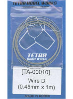 TA0010 ステンレスワイヤー0.45mm径×1m