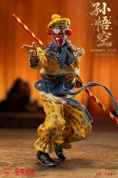 KongLingGe Toys Studio×Crazy Cube Studio CC-202601A 孫悟空 1/12スケール可動フィギュア（通常版）