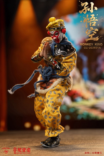 KongLingGe Toys Studio×Crazy Cube Studio CC-202601A 孫悟空 1/12スケール可動フィギュア（通常版）