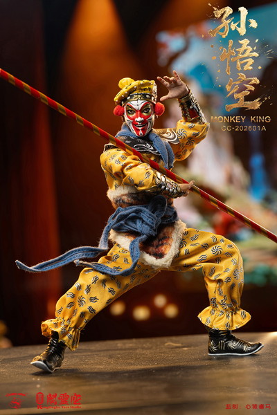 KongLingGe Toys Studio×Crazy Cube Studio CC-202601A 孫悟空 1/12スケール可動フィギュア（通常版）