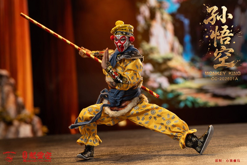 KongLingGe Toys Studio×Crazy Cube Studio CC-202601A 孫悟空 1/12スケール可動フィギュア（通常版）