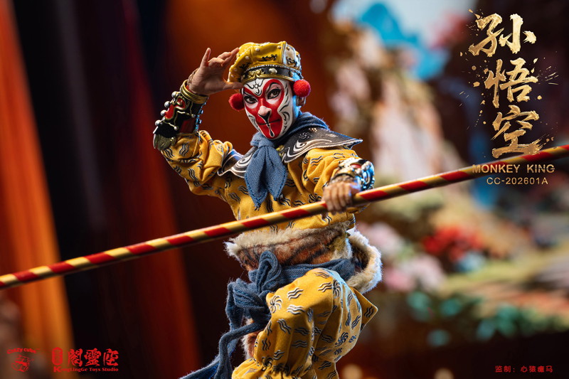 KongLingGe Toys Studio×Crazy Cube Studio CC-202601A 孫悟空 1/12スケール可動フィギュア（通常版）