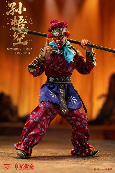 KongLingGe Toys Studio×Crazy Cube Studio CC-202601B 孫悟空 1/12スケール可動フィギュア（豪華版）