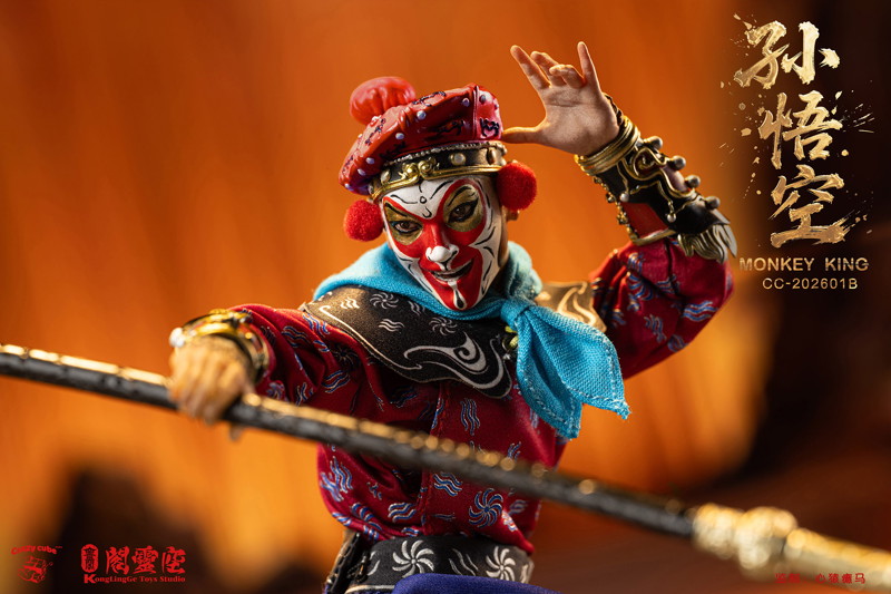 KongLingGe Toys Studio×Crazy Cube Studio CC-202601B 孫悟空 1/12スケール可動フィギュア（豪華版）