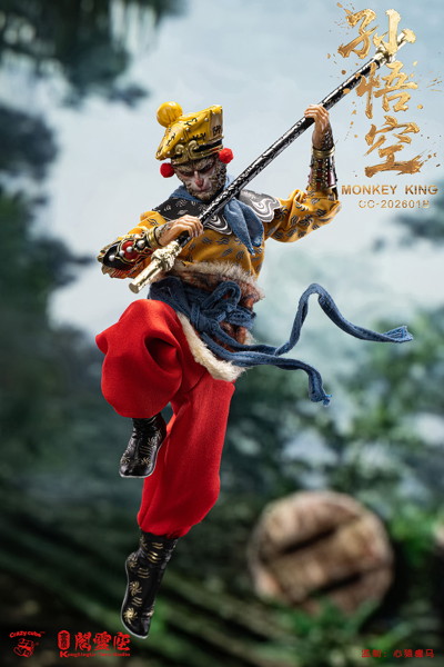 KongLingGe Toys Studio×Crazy Cube Studio CC-202601B 孫悟空 1/12スケール可動フィギュア（豪華版）