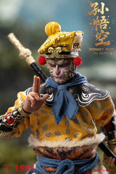 KongLingGe Toys Studio×Crazy Cube Studio CC-202601B 孫悟空 1/12スケール可動フィギュア（豪華版）