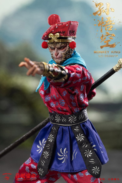 KongLingGe Toys Studio×Crazy Cube Studio CC-202601B 孫悟空 1/12スケール可動フィギュア（豪華版）