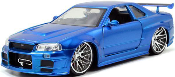 F＆F ニッサン スカイライン GT-R （R34） ブルー （ブライアン） 5,412円