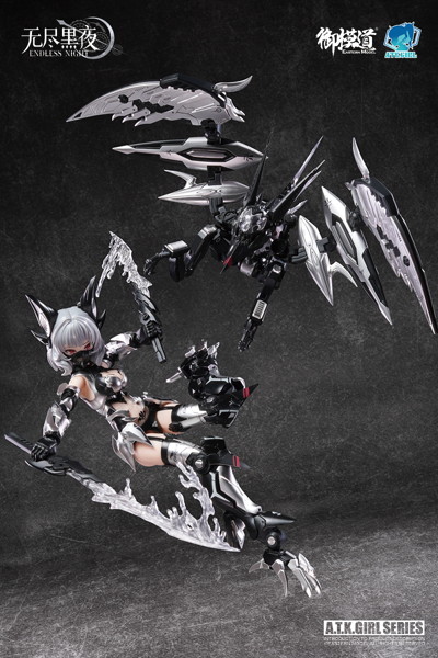 EASTERN MODEL ENDLESS NIGHTシリーズ 吸血鬼 カーミラ 幽銀血魅（ゆうぎんけつみ）Ver. 1/12スケールプラスチックモデルキット