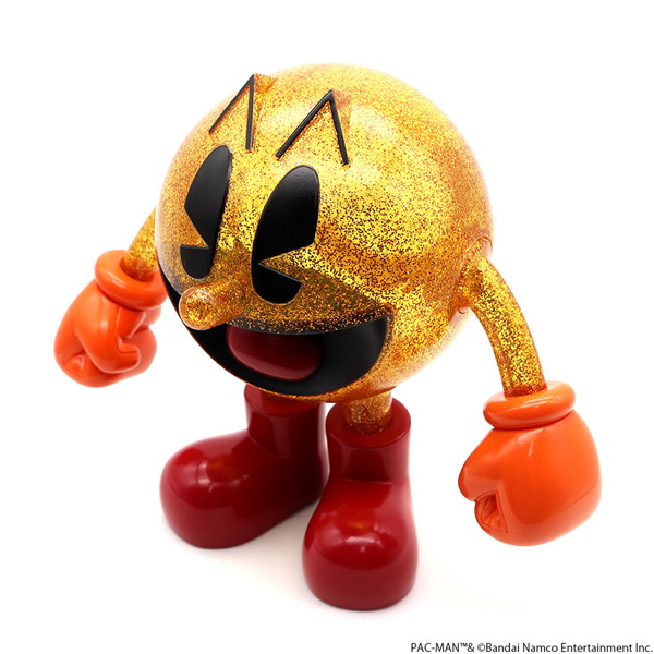 SOFVIPS パックマン クリアイエローラメ