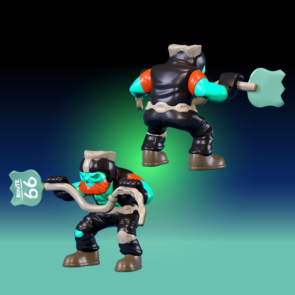 ROVER ROBIN 荒野を越えるスカルライダー