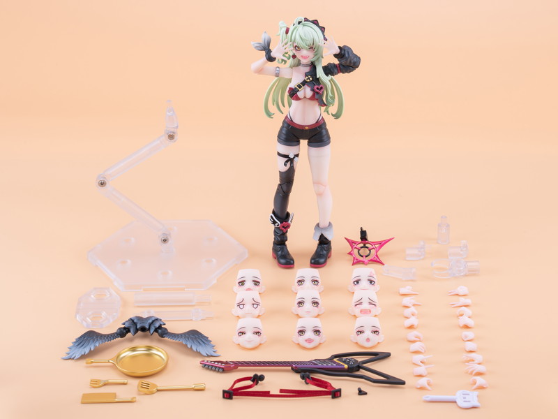 魔音天使・星川猫猫 1/12 完成品アクションフィギュア 緑髪Ver.