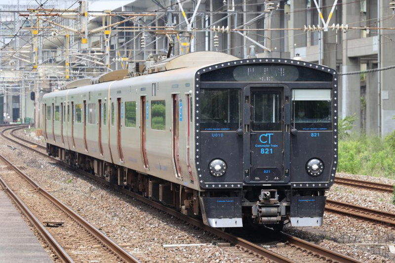 6118 821系モニタリング装置付＋813系1100番代 鹿児島本線 6両セット