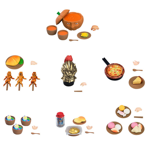 ブラインドボックスシリーズ ねんどろいどもあ 魔物飯 （全7種） 1BOX:7個入 ダンジョン飯のサムネイル画像