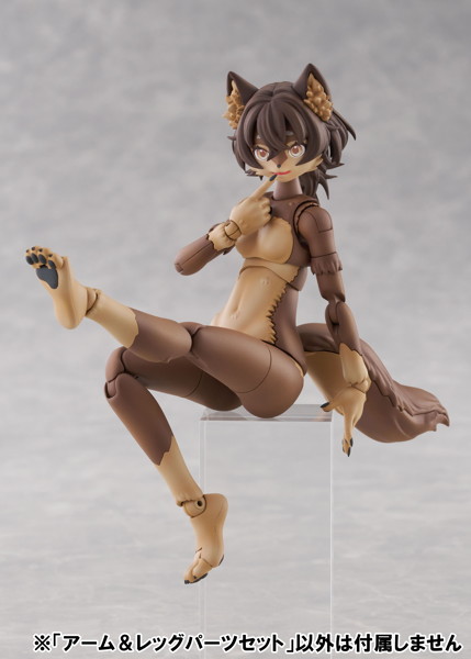 KO-02RJW アーム＆レッグパーツセット 01 ［ニホンオオカミカラー］