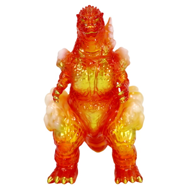 【再販】CCP ミドルサイズシリーズ ゴジラEX【第10弾】バーニングゴジラ クリアレッド Ver.