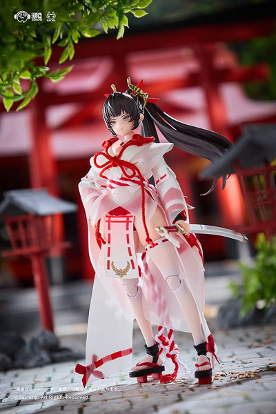 上藤櫻 可動フィギュア 戦闘巫女