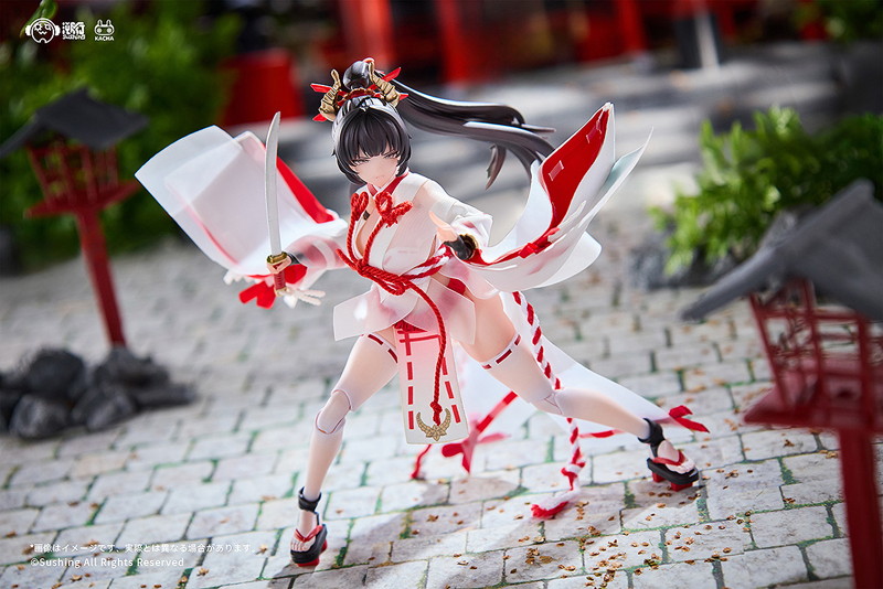 上藤櫻 可動フィギュア 戦闘巫女