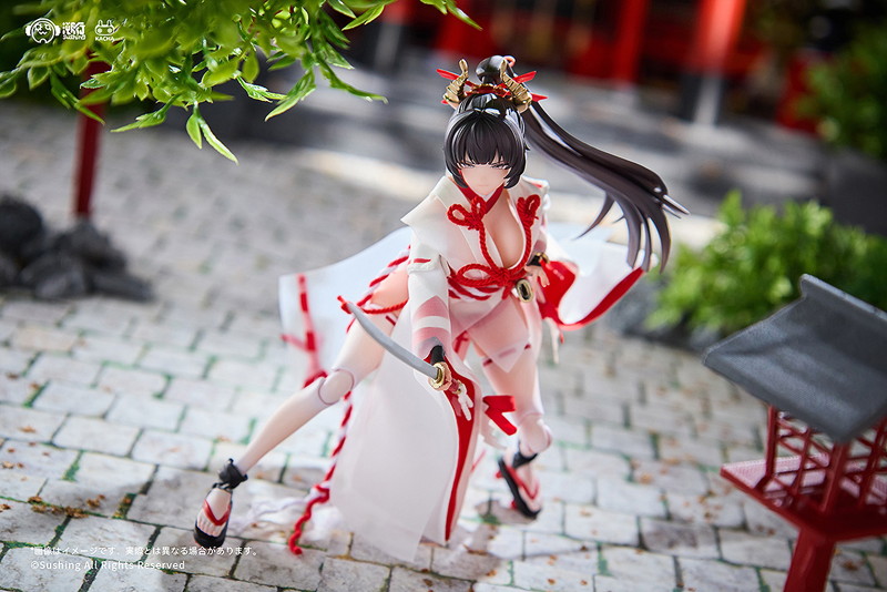 上藤櫻 可動フィギュア 戦闘巫女