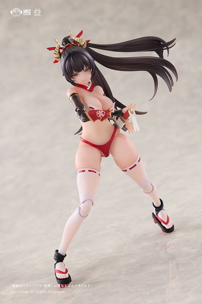 上藤櫻 可動フィギュア 戦闘巫女