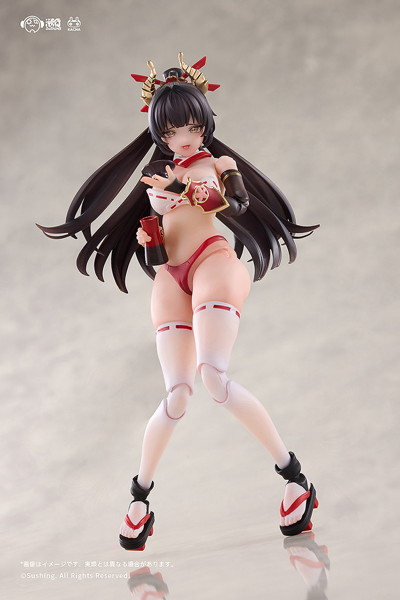 上藤櫻 可動フィギュア 戦闘巫女