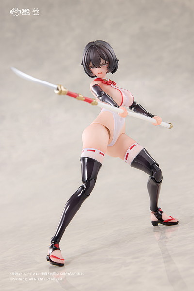 上藤桔梗 可動フィギュア 戦闘巫女