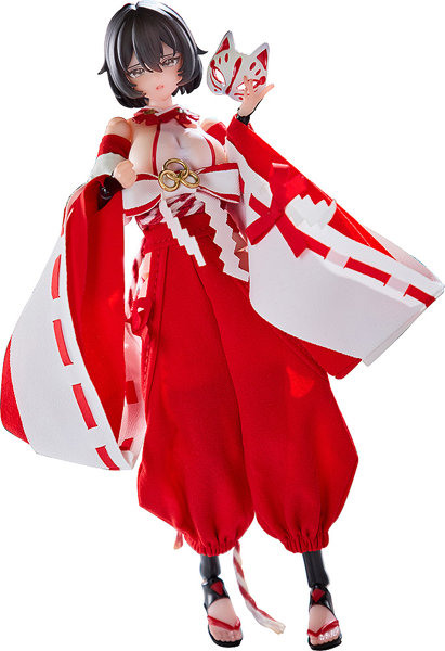 上藤桔梗 可動フィギュア 戦闘巫女