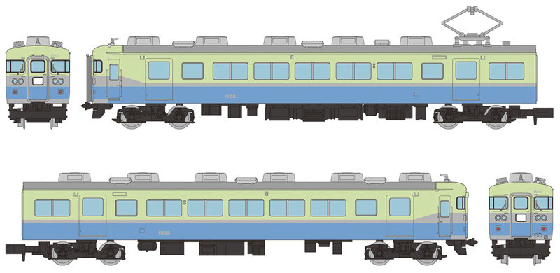 34094 鉄道コレクション伊豆急行1000系（1102編成）2両セット
