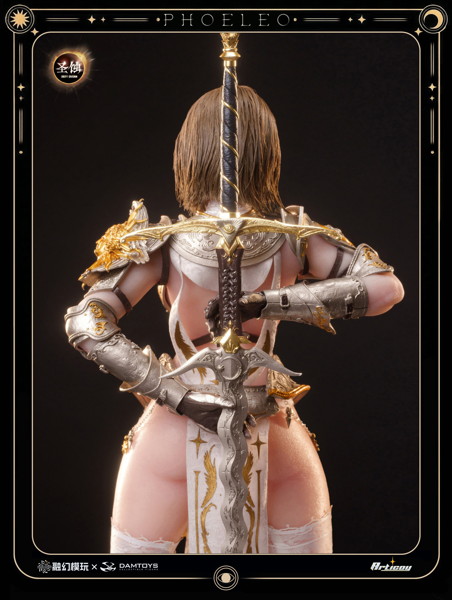 フュージョンファンタジー x ダムトイ 1/6 コレクティブル アクションフィギュア ディエティ・イロージョン シリーズ ホワイトアウル ― フィリオ 植毛版