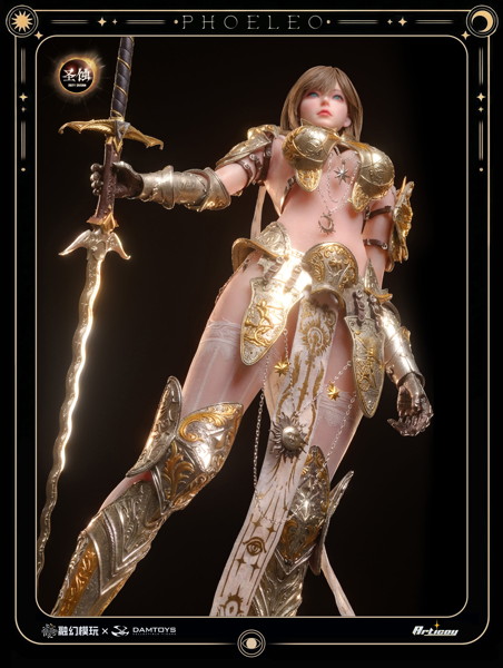 フュージョンファンタジー x ダムトイ 1/6 コレクティブル アクションフィギュア ディエティ・イロージョン シリーズ ホワイトアウル ― フィリオ 植毛版