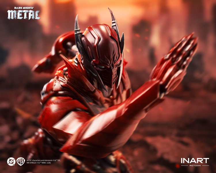 INART Action バットマン:ザ・レッド・デス アクションフィギュア ダークナイツ:メタル