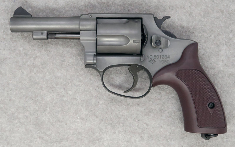 ニューナンブM60回転式けん銃 77mm銃身 ダミーカートモデル