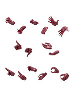 メガロマリアM.S.G エクスハンドユニット【男性型A】レッドVer.