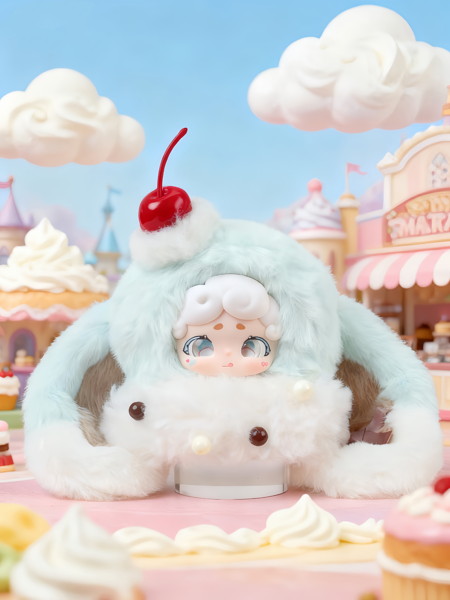 Lucky DeerNai おやすみうさぎ ふわふわアイスシリーズ（1BOX=6個入）