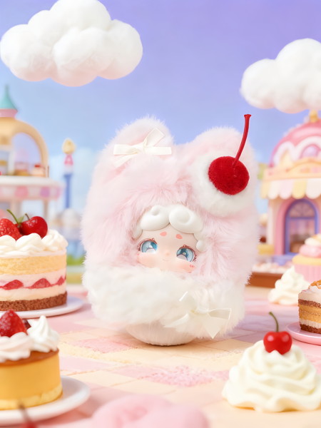 Lucky DeerNai おやすみうさぎ ふわふわアイスシリーズ（1BOX=6個入）