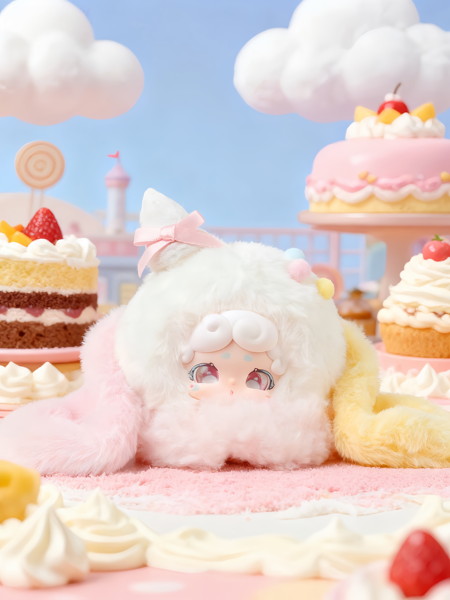 Lucky DeerNai おやすみうさぎ ふわふわアイスシリーズ（1BOX=6個入）