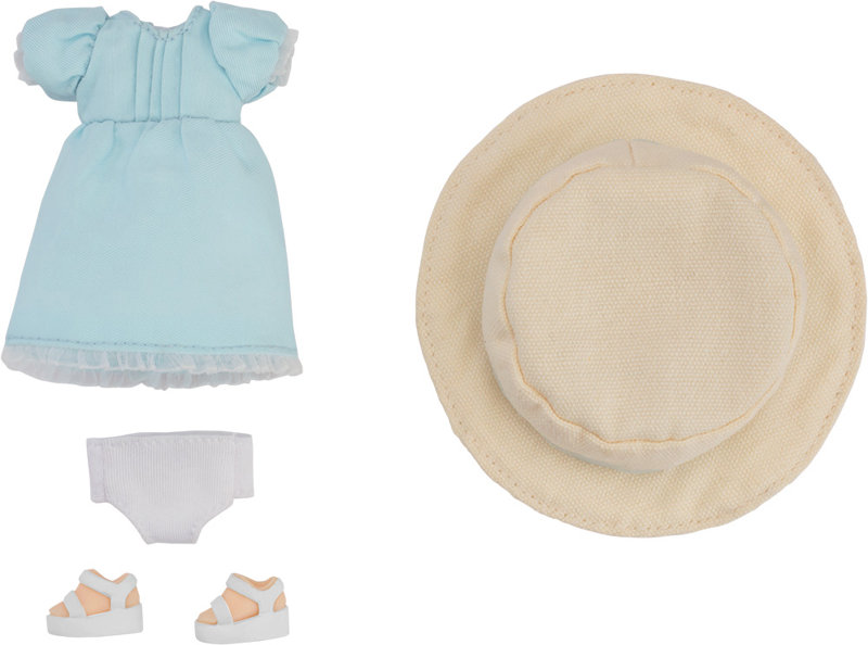 ねんどろいどどーる おようふくセット シンプルワンピース（ブルー）のサムネイル画像