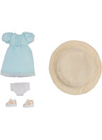 ねんどろいどどーる おようふくセット シンプルワンピース（ブルー）