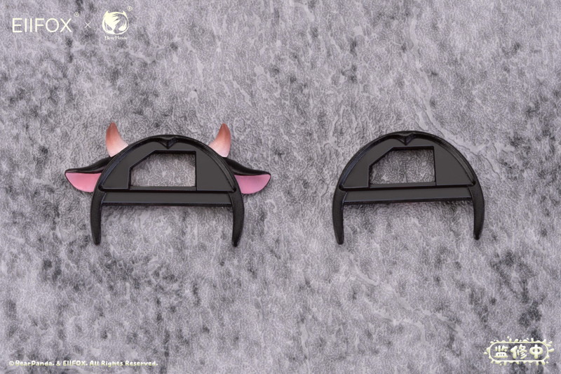 Bear Panda x EIIFOX 乳牛 MOMO 完成品アクションフィギュア