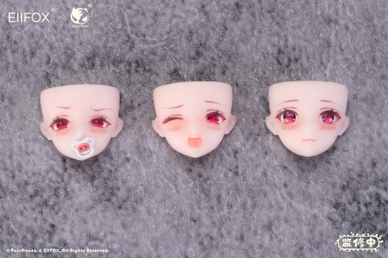 Bear Panda x EIIFOX 乳牛 MOMO 完成品アクションフィギュア