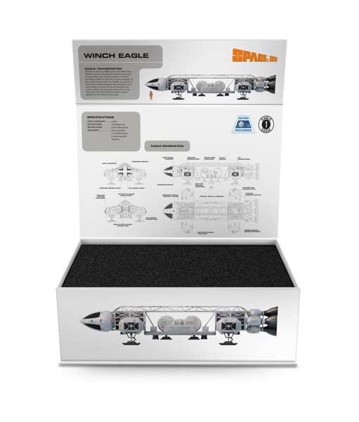 イーグルトランスポーター貨物ポッド装備形態 塗装済み完成品 ダイキャストモデル Space 1999